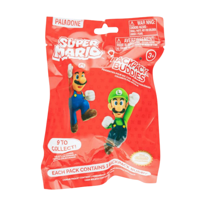 Paladone Super Mario Backpack Buddies (Random)
