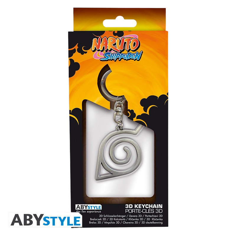 NARUTO SHIPPUDEn Keychain 3D Konoha (AbyStyle)
