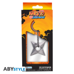 NARUTO SHIPPUDEN Keychain 3D Shuriken Konoha (AbyStyle)