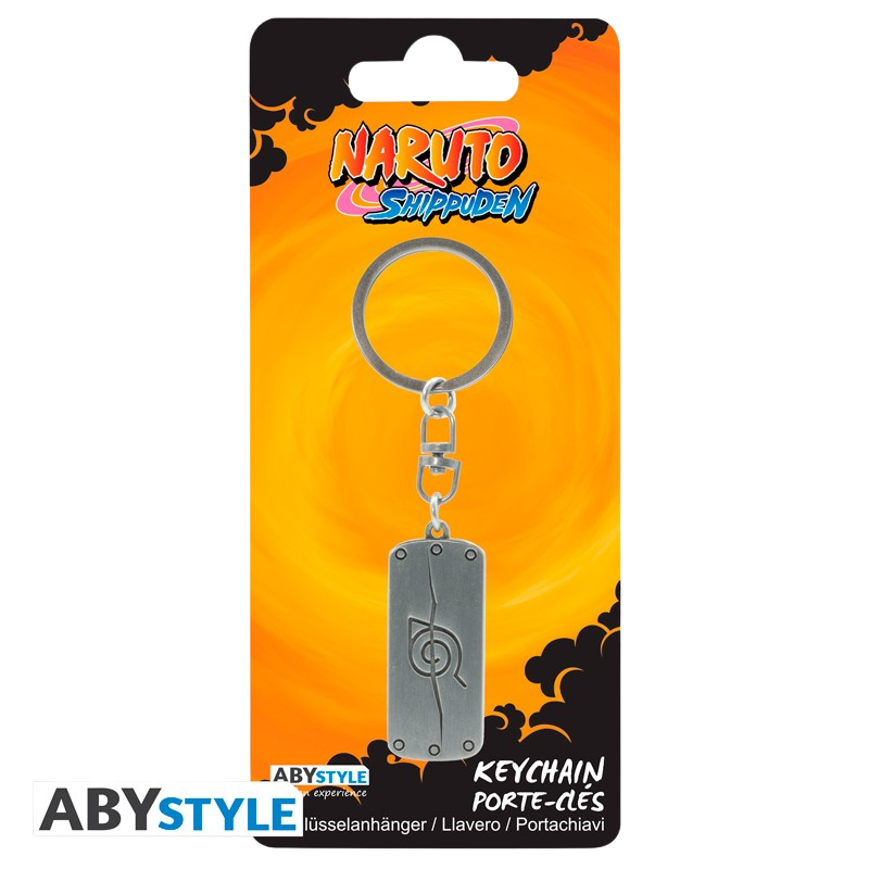 NARUTO SHIPPUDEN Keychain Anti Konoha (AbyStyle)
