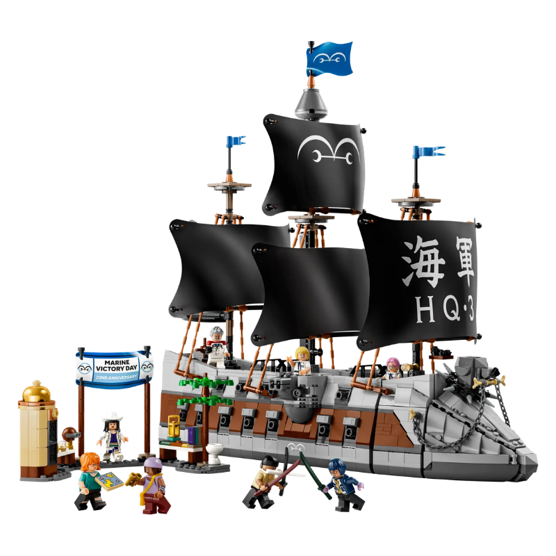 LEGO: One Piece - Garp's Marine Battleship