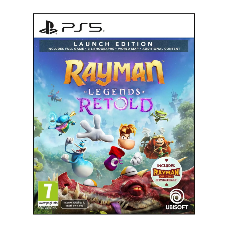 Rayman Legends Retold Launch Edition (PS5)