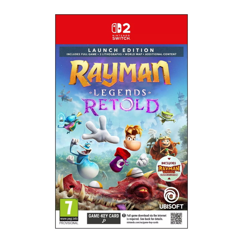 Rayman Legends Retold Launch Edition (Switch 2)