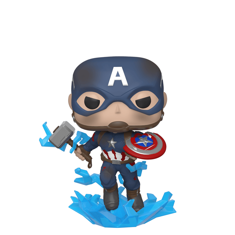 Funko Pop! Captain America w/ Broken Shield