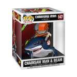 Funko Pop Rides Deluxe: Chainsaw Man &Beam