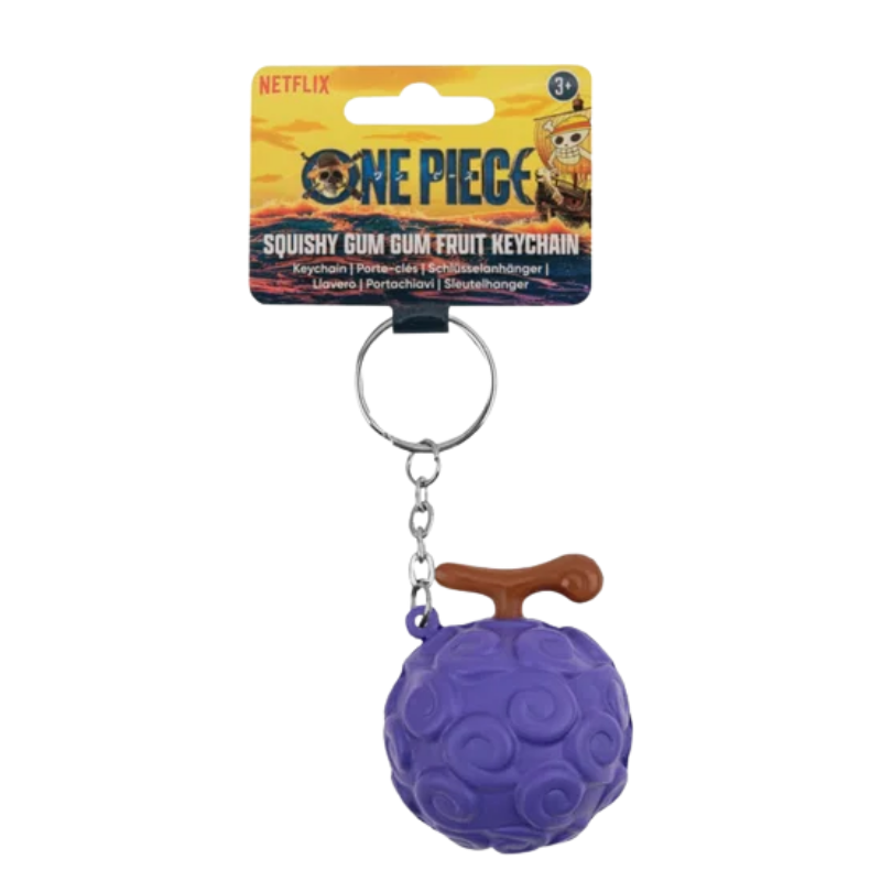 Cinereplica One Piece -Keychain Squishy Gumgum Fruit