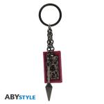 NARUTO SHIPPUDEN Keychain 3D Kunai & explosive tag (AbyStyle)