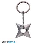 NARUTO SHIPPUDEN Keychain 3D Shuriken Konoha (AbyStyle)