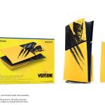 Sony PlayStation 5 Slim Wolverine Battle Yellow Console Cover