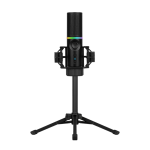 Streamplify MIC - RGB Microphone incl. Tripod  - Black