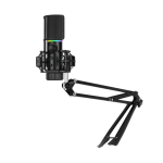 Streamplify MIC - RGB Microphone incl. Mount-Arm - Black