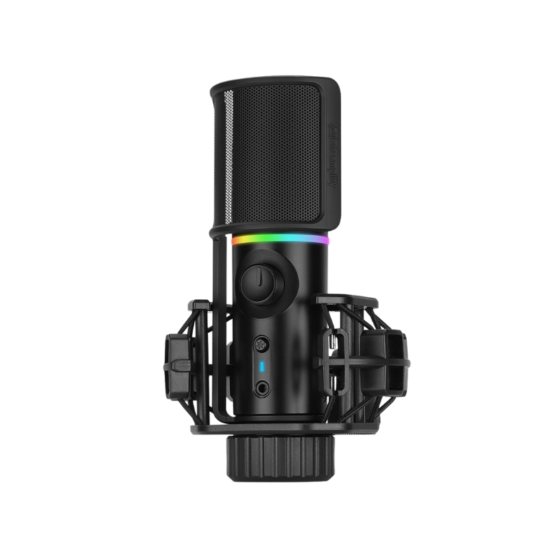 Streamplify MIC - RGB Microphone incl. Mount-Arm - Black