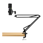 Streamplify MIC - RGB Microphone incl. Mount-Arm - Black