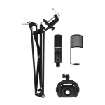 Streamplify MIC - RGB Microphone incl. Mount-Arm - Black