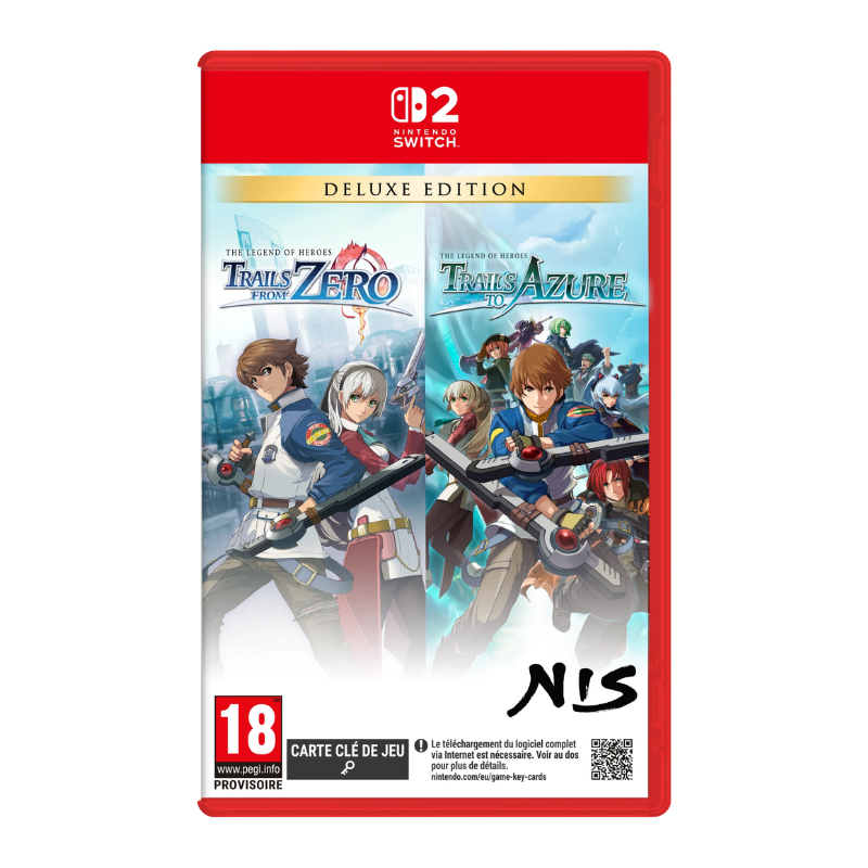 The Legends of Heroes: Trails from Zero + Trails to Azure Deluxe Edition (Switch 2)