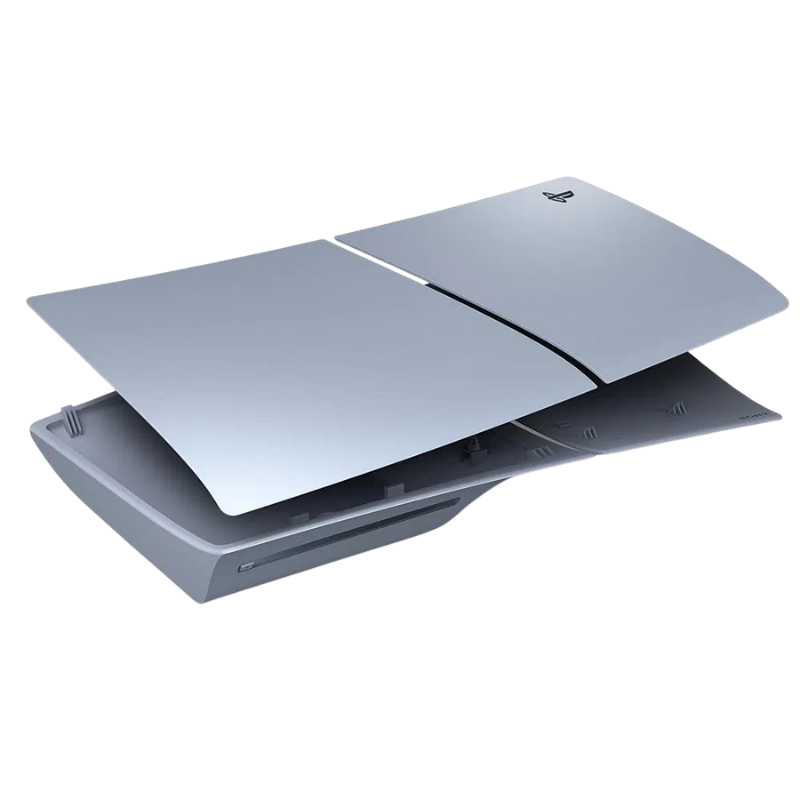 PS5 Console Covers (model group - slim) Silver